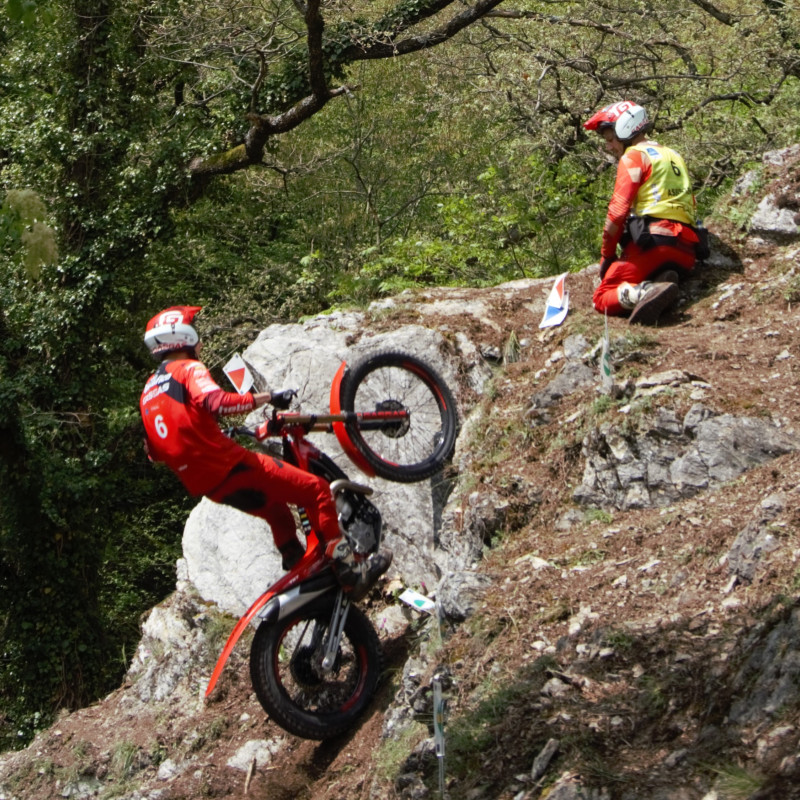 IL ROSSO GASGAS ACCENDE LA VALMALENCO!